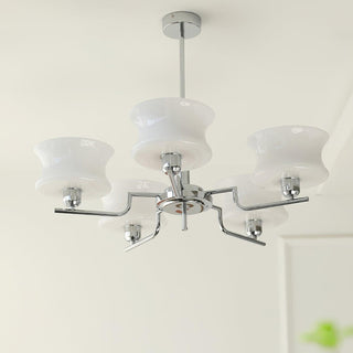 Lustra Lustre en Verre Vintage Doré Naturel