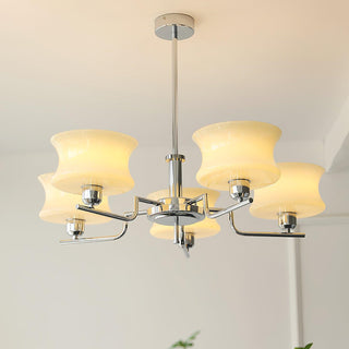 Lustra Lustre en Verre Vintage Doré Naturel