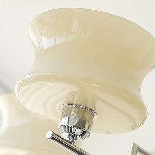 Lustra Lustre en Verre Vintage Doré Naturel