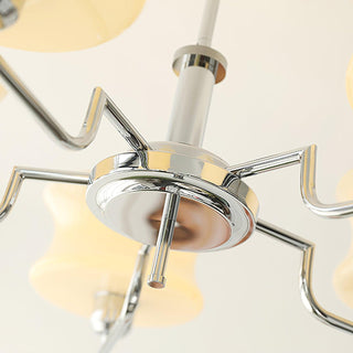 Lustra Lustre en Verre Vintage Doré Naturel