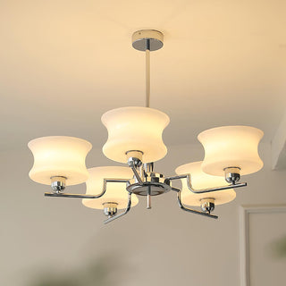 Lustra Lustre en Verre Vintage Doré Naturel