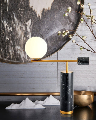 Eurrinion Lampe de Table en Marbre à Équilibre