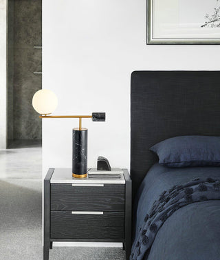 Eurrinion Lampe de Table en Marbre à Équilibre