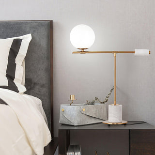 Eurrinion Lampe de Table en Marbre à Équilibre