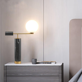 Eurrinion Lampe de Table en Marbre à Équilibre