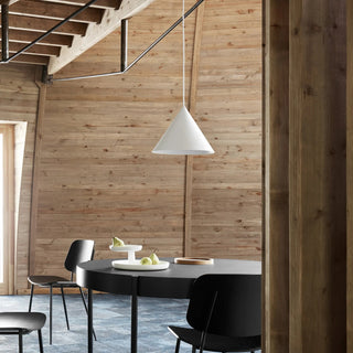 Caeluvyu Moderne Minimaliste Sombre Métal Suspension