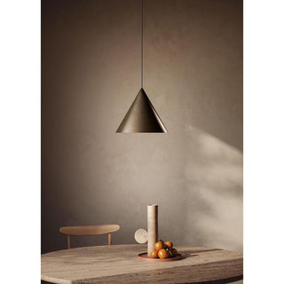 Caeluvyu Moderne Minimaliste Sombre Métal Suspension