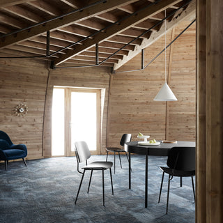 Caeluvyu Moderne Minimaliste Sombre Métal Suspension