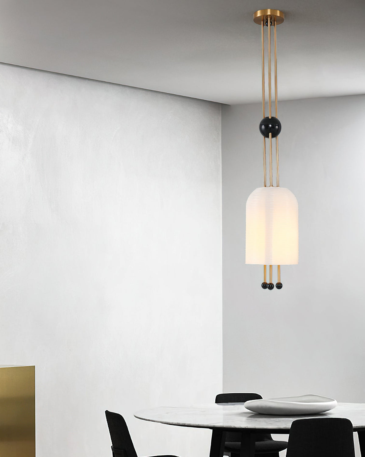Nororia Suspension en Verre Élégance Traditionnelle