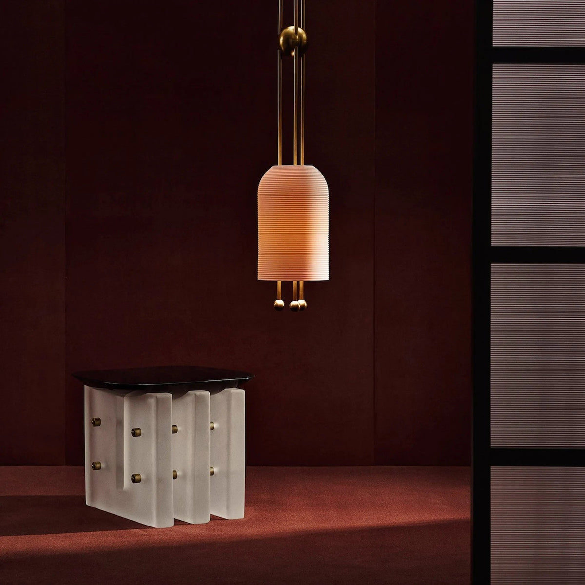 Nororia Suspension en Verre Élégance Traditionnelle
