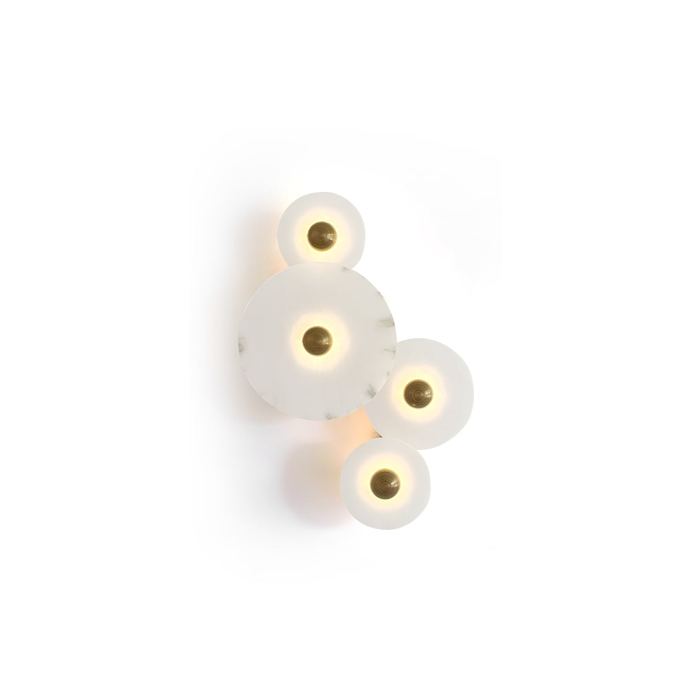 Slender Wall Lamp Alabaster Modern Minimalist-Neutral Decor