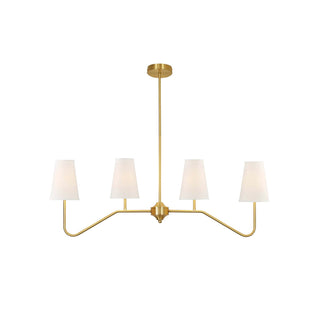Avvenora Suspension Vintage Industrielle en Laiton et Tissu