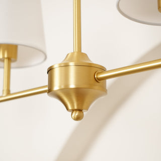 Avvenora Suspension Vintage Industrielle en Laiton et Tissu