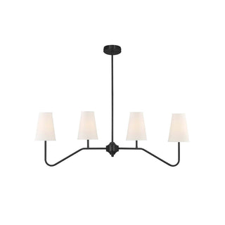 Lustra Lustre Laiton Courbé Beige Linéaire