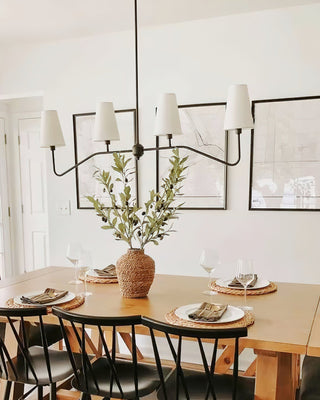 Avvenora Suspension Vintage Industrielle en Laiton et Tissu