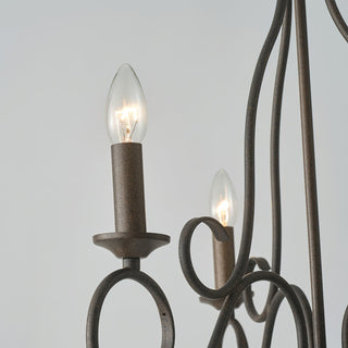 Dvaluvyu Ancien Industriel Métal Lustre