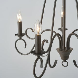 Dvaluvyu Ancien Industriel Métal Lustre