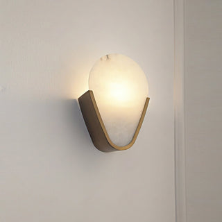 Bernina Applique Murale en Albâtre