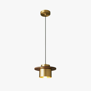 Aurora Lustre Suspendu Industriel En Laiton