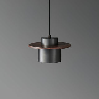 Aurora Lustre Suspendu Industriel En Laiton