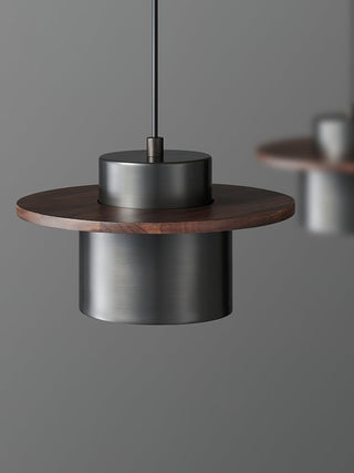 Aurora Lustre Suspendu Industriel En Laiton