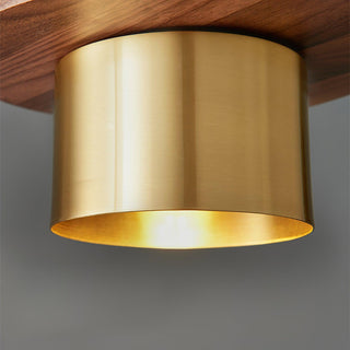Aurora Lustre Suspendu Industriel En Laiton