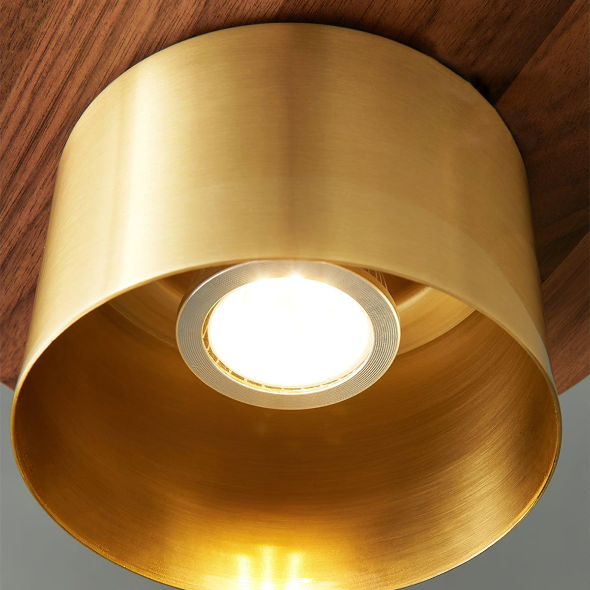 Orliora Lustre Suspendu Industriel En Laiton