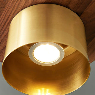 Aurora Lustre Suspendu Industriel En Laiton