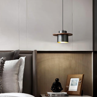 Aurora Lustre Suspendu Industriel En Laiton