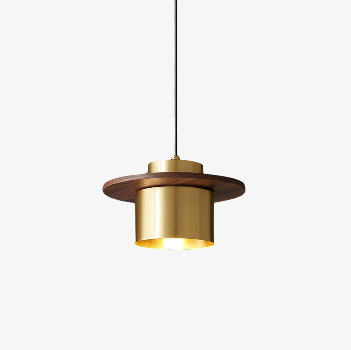 Orliora Lustre Suspendu Industriel En Laiton