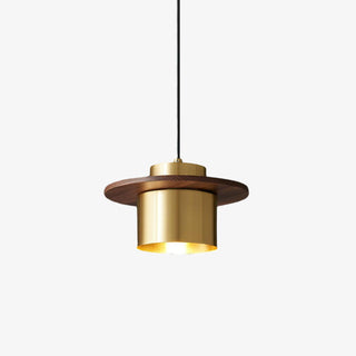 Aurora Lustre Suspendu Industriel En Laiton