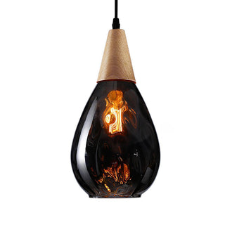 Solara Suspension en Verre Clair Nordique Moderne