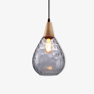 Solara Suspension en Verre Clair Nordique Moderne