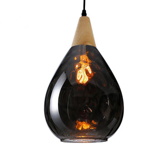 Solara Suspension en Verre Clair Nordique Moderne