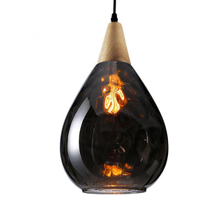 Solara Suspension en Verre Clair Nordique Moderne
