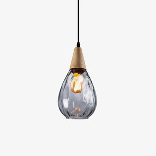 Solara Suspension en Verre Clair Nordique Moderne