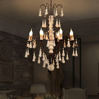 Jonas Lustre en Bois de Luxe