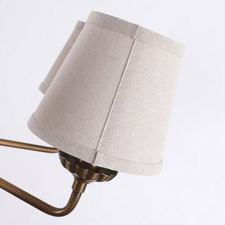 Gloruvyh Ancien Industriel Tissu Métal Lustre