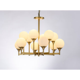 Himinuvyh Ancien Industriel Métal Verre Lustre