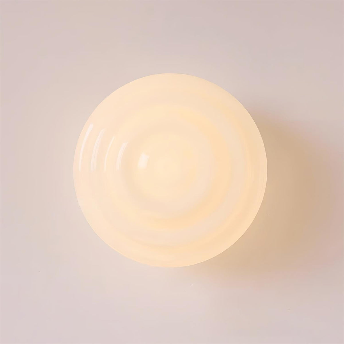 Duvia Rippled Glass Wall Lamp-Neutral Decor