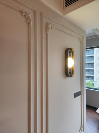 Gloruvyu Individuel Créativité Métal  Albâtre Applique Murale