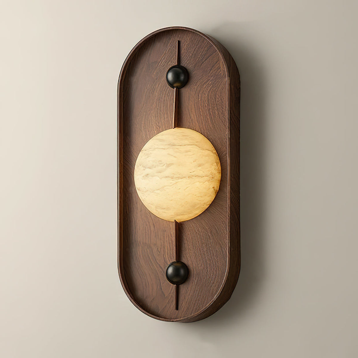 Gloruvyu Individuel Créativité Métal  Albâtre Applique Murale