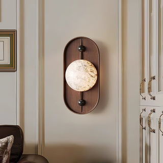 Gloruvyu Individuel Créativité Métal  Albâtre Applique Murale