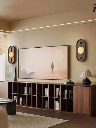 Gloruvyu Individuel Créativité Métal  Albâtre Applique Murale