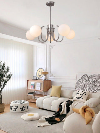 Aurora Lustre Globe en Chrome Moderne