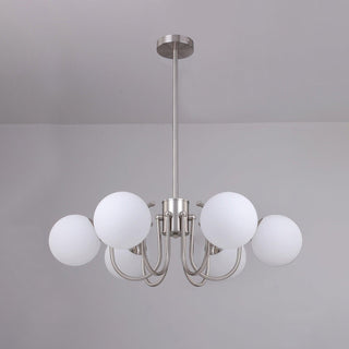 Aurora Lustre Globe en Chrome Moderne