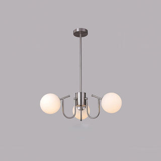 Aurora Lustre Globe en Chrome Moderne