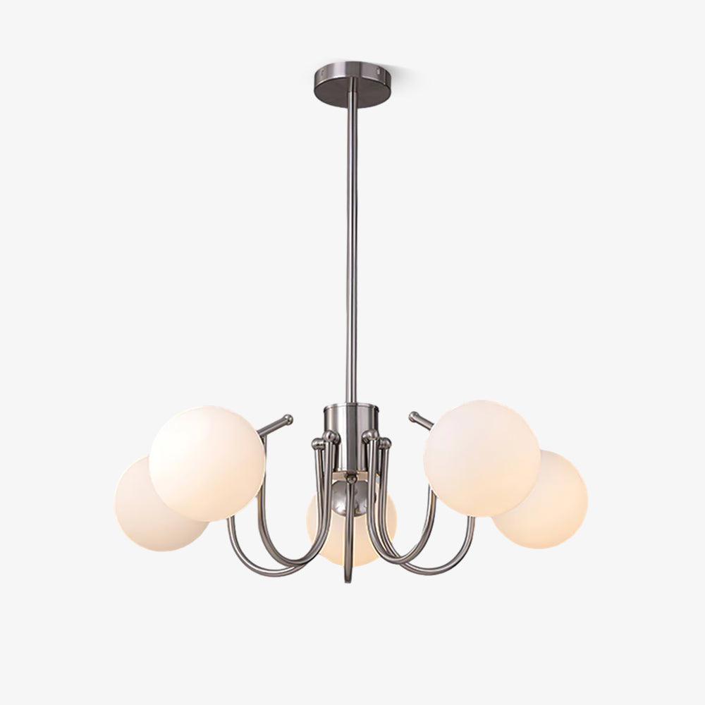 Ceduna Lustre Globe en Chrome Moderne