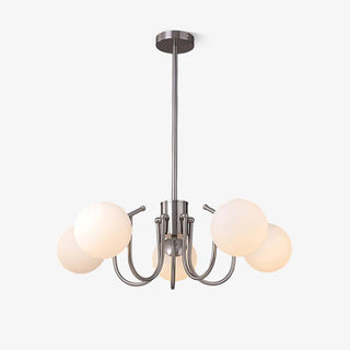 Aurora Lustre Globe en Chrome Moderne