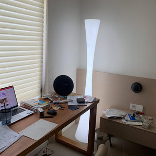 Orelanora Lampadaire Blanc Moderne